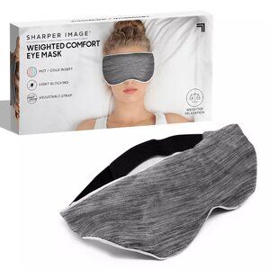 💜 Sharper Image Weighted Comfort Eye Mask - NWT